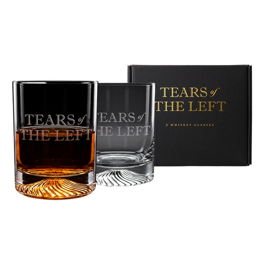 2x Engraved Whiskey Glasses