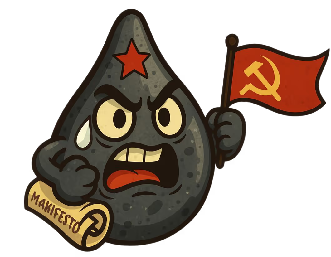 COMMIE Tear Stone character